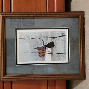 P Buckley Moss lithograph, signed by artist